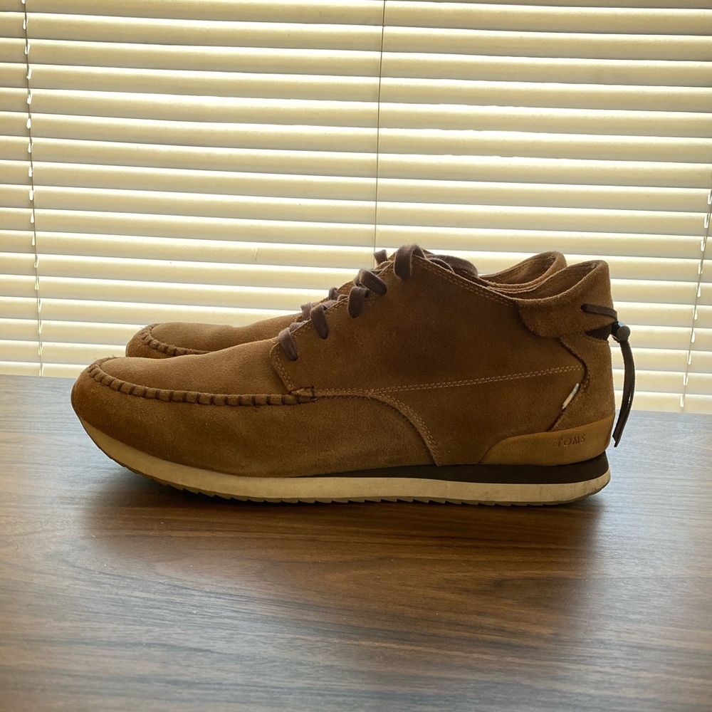 TOMS Toffee Suede Balboa Boot • Water Resistant